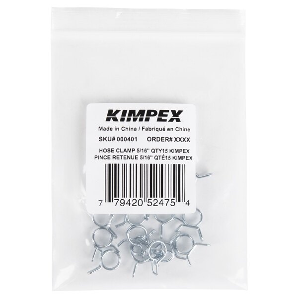 Kimpex Fuel Line hose clamps 5/16″