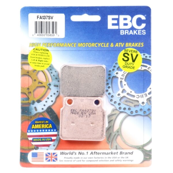 EBC ?SV? Severe Duty Brake Pad Semi Metallic Rear