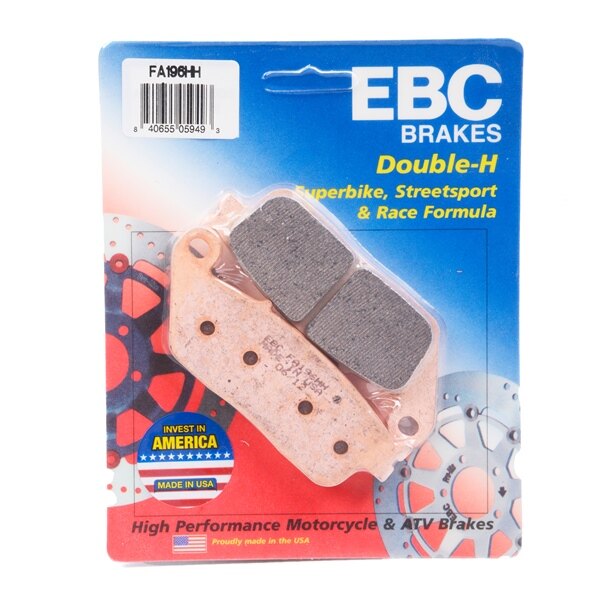 EBC â??Xâ? Series Moto X Sport & Enduro Brake Pad Carbon graphite Front/Rear