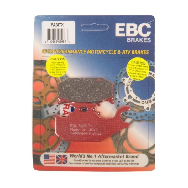 EBC ?X? Carbon Graphite Brake Pad Carbon graphite Front