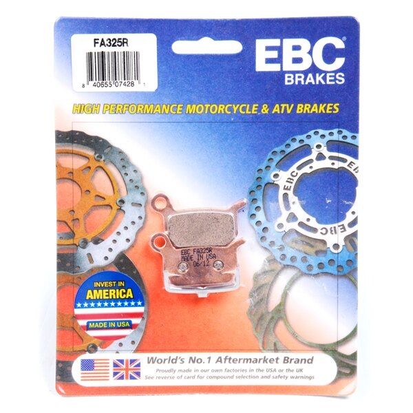 EBC â??Râ?? Long Life Sintered Brake Pad Sintered metal Front/Rear FA325R Fits KTM