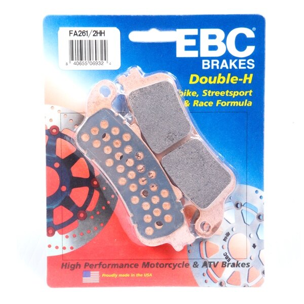 EBC Double H Superbike Brake Pad Sintered metal Rear FA261/2HH Fits Honda