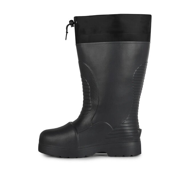 Bottes de pluie isolantes NAT'S EVA à bout rigide, homme, taille 8, noir, 1