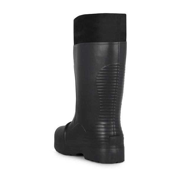 Bottes de pluie isolantes NAT'S EVA à bout rigide, homme, taille 8, noir, 1