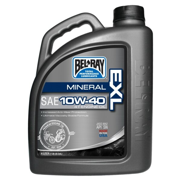 Bel Ray EXL Motor Oil 10W40 4 L / 1.05 G