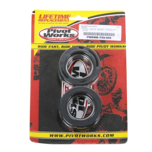 Pivot Works Wheel Bearing Kit Fits Yamaha, Fits E TON, Fits Adley