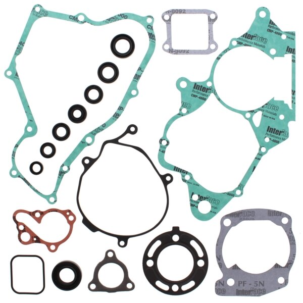 VertexWinderosa Complete Gasket Set with Oil Seals 811 Fits Honda 059654