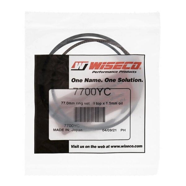 Jeu de segments de piston Wiseco pour Kawasaki, pour Suzuki, pour Yamaha