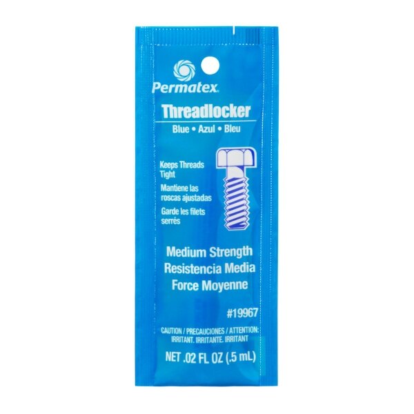 PERMATEX Gel frein-filet à résistance amovible bleu