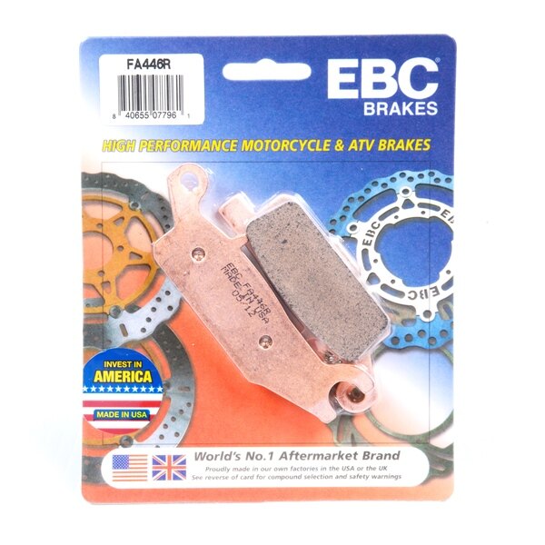 EBC â??Râ?? Long Life Sintered Brake Pad Long life Sintered Metal Rear
