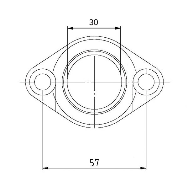 Kimpex Adaptateur de carburateur Bride de montage pour Polaris