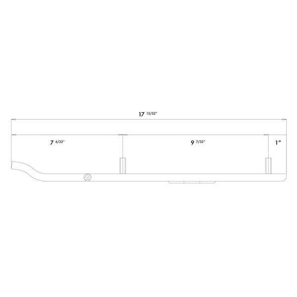 Kimpex Carbide Runner Fits Arctic cat 90°