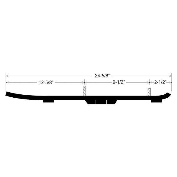 Kimpex Carbide Runner Ski Doo 90°