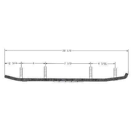 Kimpex Carbide Runner Flex pour ski-doo