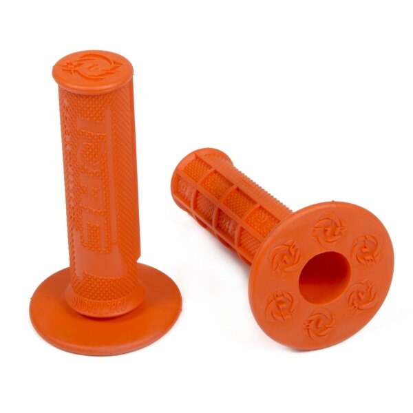 Torc1 Hole Shot Grips MX Full Waffle Orange