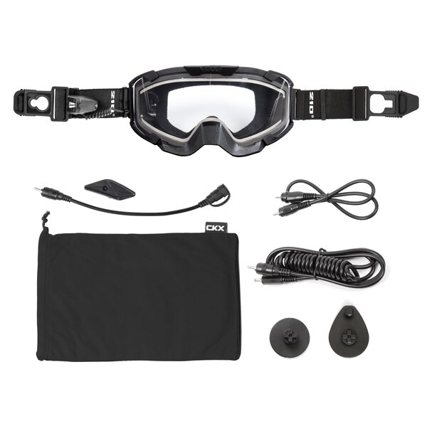 CKX Isolated Electric 210Â° Goggles for Trail Black