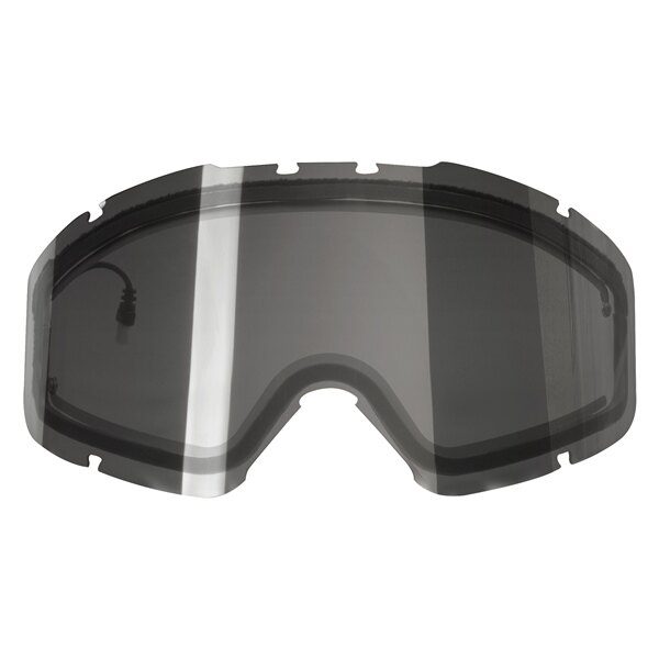 CKX 210Â° Isolated Goggles Lens, Winter Mirror smoke Men, Women Double, Electric Pre curved, Anti scratch, Anti fog