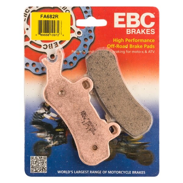 EBC â??Râ?? Long Life Sintered Brake Pad Sintered metal FA682R