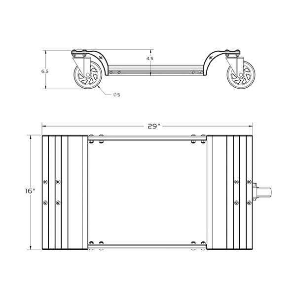 Caliber TraxWheel 2.0 Dolly N/A