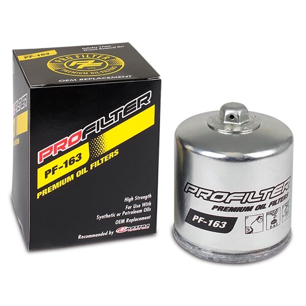 Profilter Premium Oil Filter Chrome Fits BMW