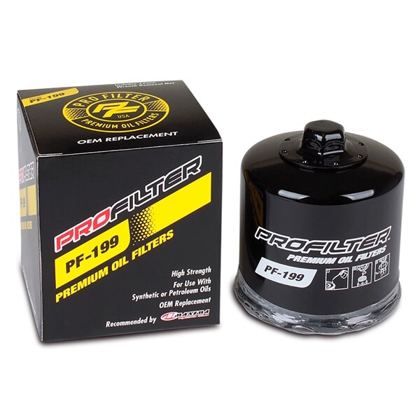 Profilter Premium Oil Filter Black Fits Polaris