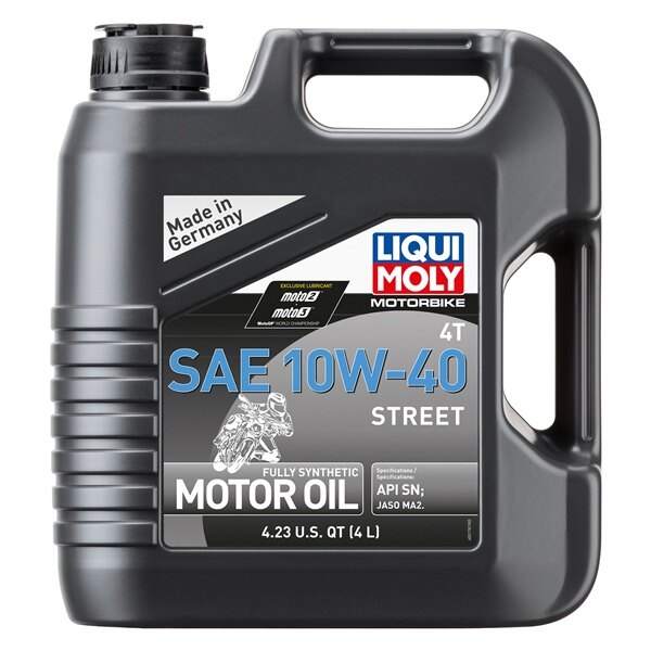 Liqui Moly Huile 4T Synthétique Street 10W40 4 L / 1,05 G