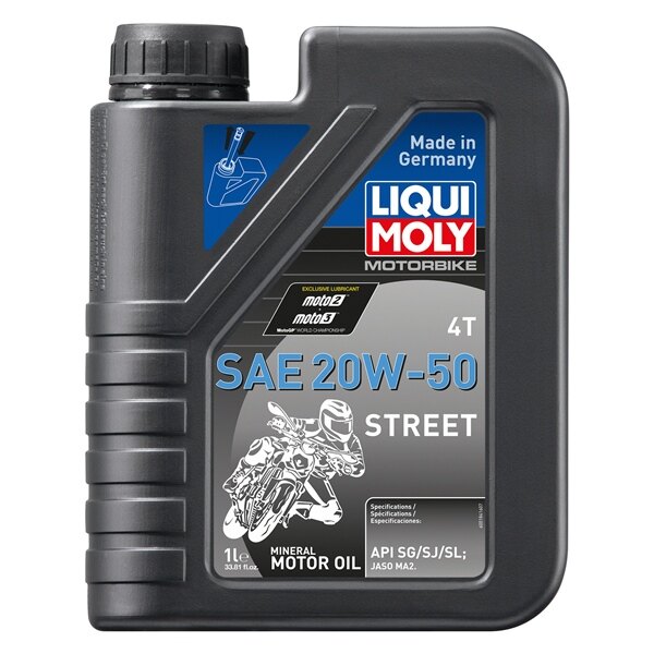 Huile Liqui Moly 4T Mineral Street 20W50