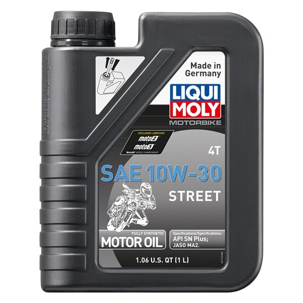 Liqui Moly Huile 4T Synthétique Street 10W30 1 L / 0,26 G