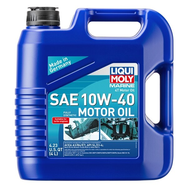 Liqui Moly Huile 4T Marine 10W40 10W40 4 L / 1,05 G