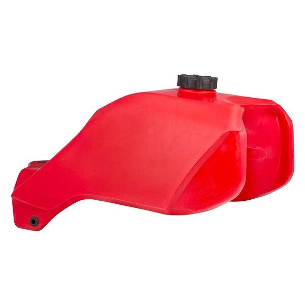 Réservoir de carburant grand ouvert rouge