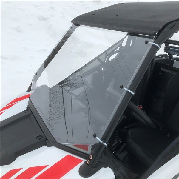 Direction 2 Windshield with Roof Fits Polaris MR10 Lexan Polycarbonate 1/4″