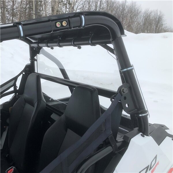 Direction 2 Windshield with Roof Fits Polaris MR10 Lexan Polycarbonate 1/4″