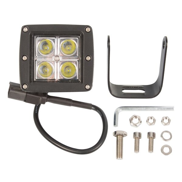 Kimpex LED Work Spot Light for UTV and ATV 3″ x 3″ 4 12 W 720 lm