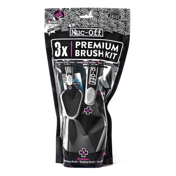 Kit de 3 pinceaux Muc Off