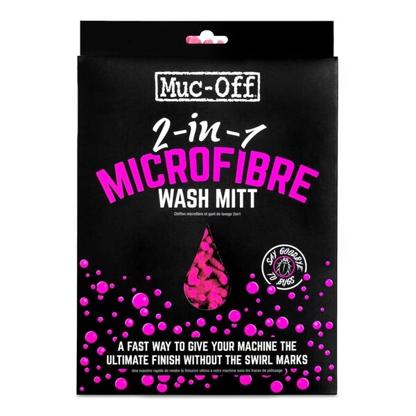 Gant de toilette en microfibre 2 en 1 Muc Off