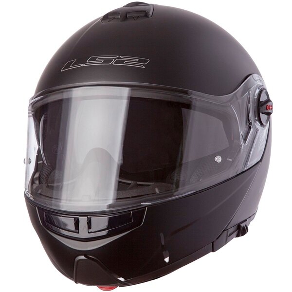 LS2 Strobe Modular Helmet Solid S Matte Black 194172 Home GW