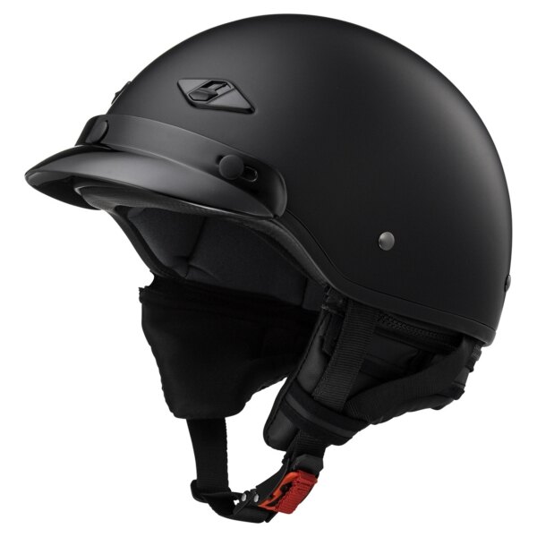 Demi-casque LS2 Bagger Solid 2XL noir mat