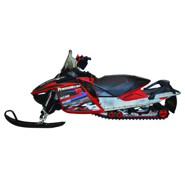 Kit de housses de siège Powermadd ESR pour motoneige, Ski Doo noir