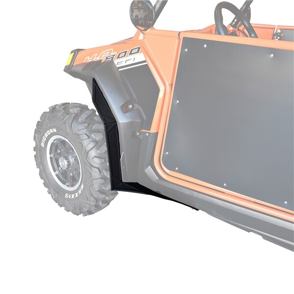 Powermadd Fender Flare Extensions pour Polaris Noir Avant