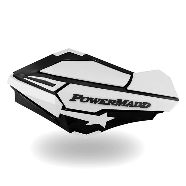 POWERMADD Sentinel Protège-mains Blanc, Noir