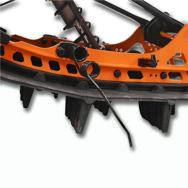 Suspension arrière réversible à double ressort avec grattoir à neige/glace