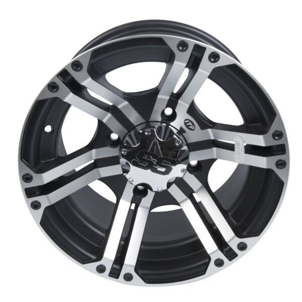 Jante ITP SS Alloy SS212 14x8 4/137 53 Noir, Arrière Usiné