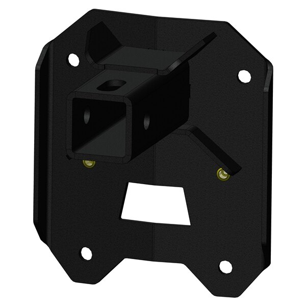 KFI Products Receiver Hitch 2' Black Powder coated 2″ Ball mount Fits Polaris UTV