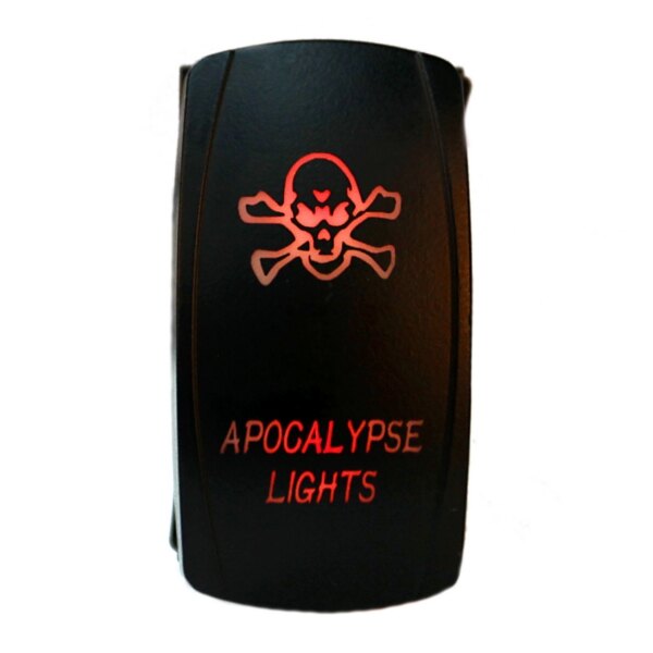 QUAKE LED Apocalypse LED Switch Rocker QRS AL R