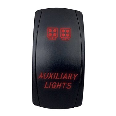 QUAKE LED Interrupteur LED auxiliaire à bascule 222545