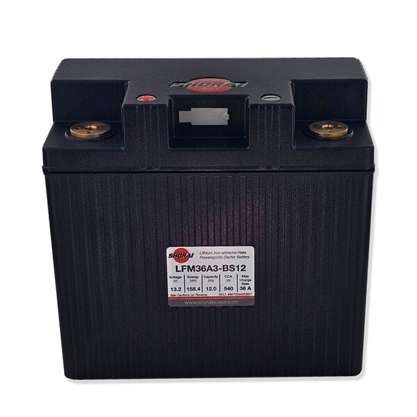 Shorai LFX Battery LFM36A3 BS12