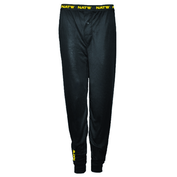 NAT'S Thermal Layer Pants, Underwear Underpants Men L Noir