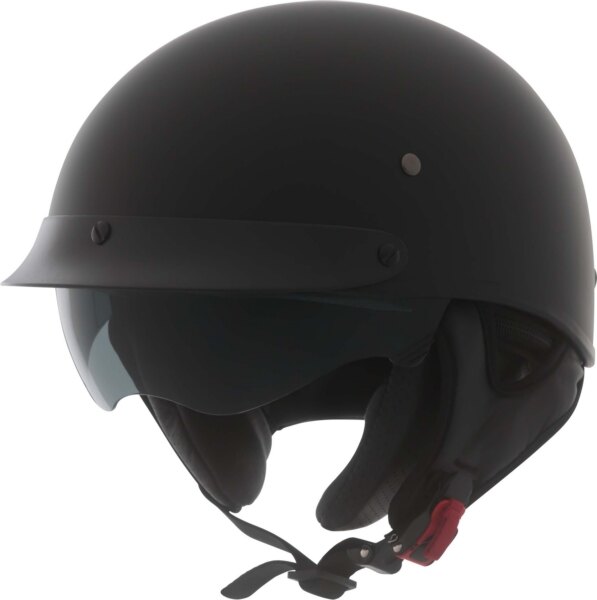 Casque demi-casque CKX Revolt RSV Solid 2XL Noir mat