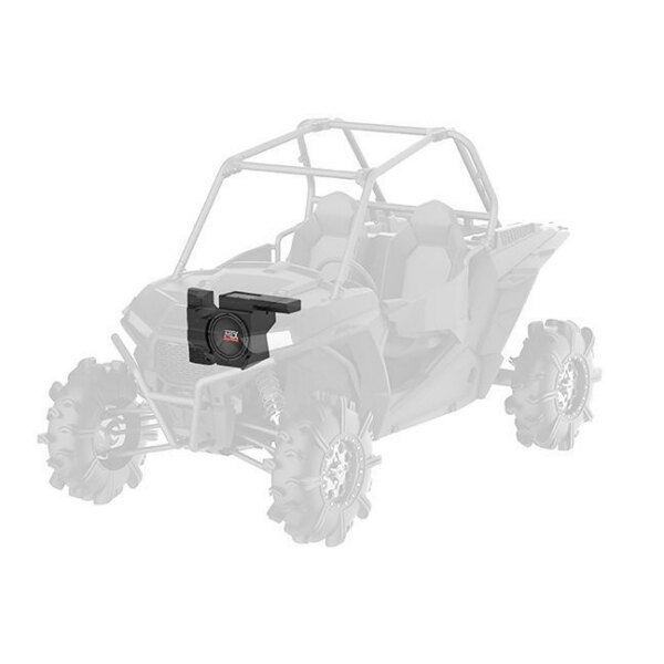 MTX AUDIO Polaris RZR Amplified Subwoofer Fits Polaris Under dash