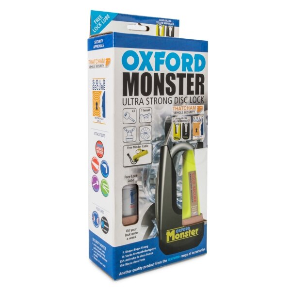 Oxford Products Monster Ultra Strong Disc Lock